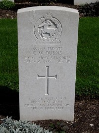 Klagenfurt War Cemetery - Burns, Charles William
